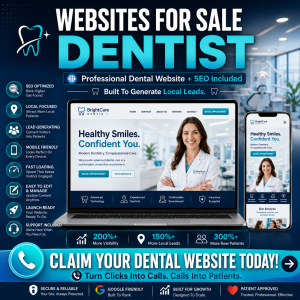 websites for sale dentist in riverside